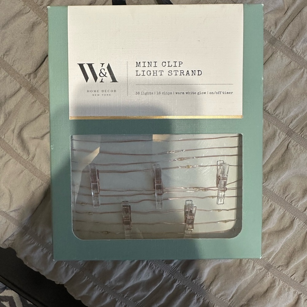 W&A Mini Clip Light Strand